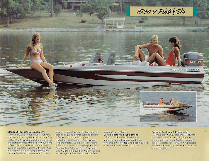 Procraft 1986 Brochure