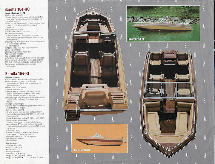 Mel-Hart 1983 Baretta Brochure