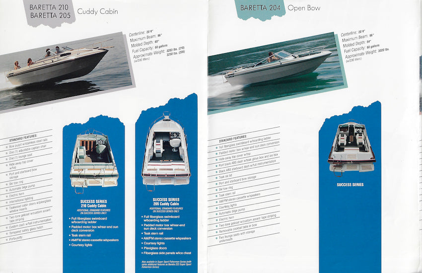 Mel-Hart 1987 Baretta Brochure