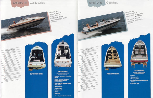 Mel-Hart 1987 Baretta Brochure – SailInfo I boatbrochure.com