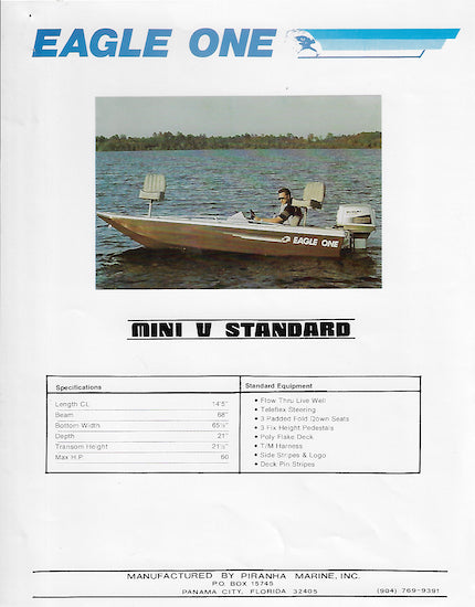 Eagle One Mini V Standard Brochure