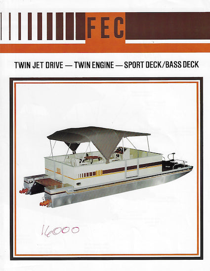 FEC Pontoon Boats Brochure