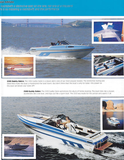 Hydroswift 1980s Brochure