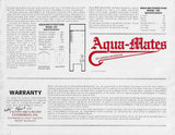 Aqua Mates 1970s Brochure