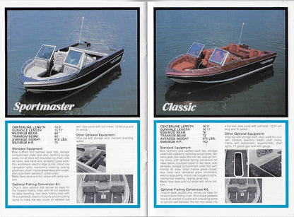 Bomber 1983 Brochure