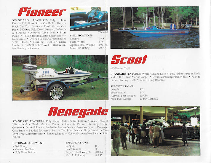 Black Eagle 1991 Boat Brochure