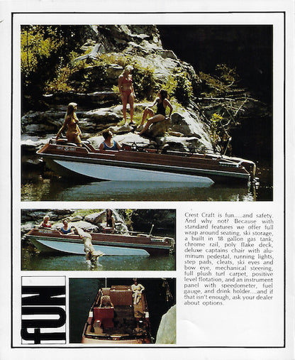 Crest Craft 1970s Brochure