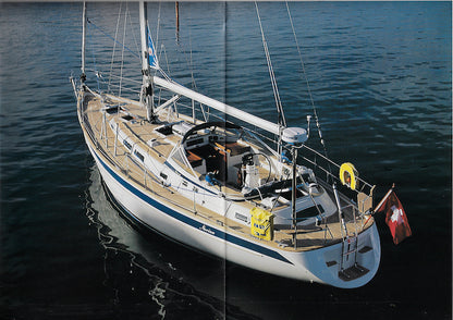 Hallberg-Rassy 39 Poster Brochure