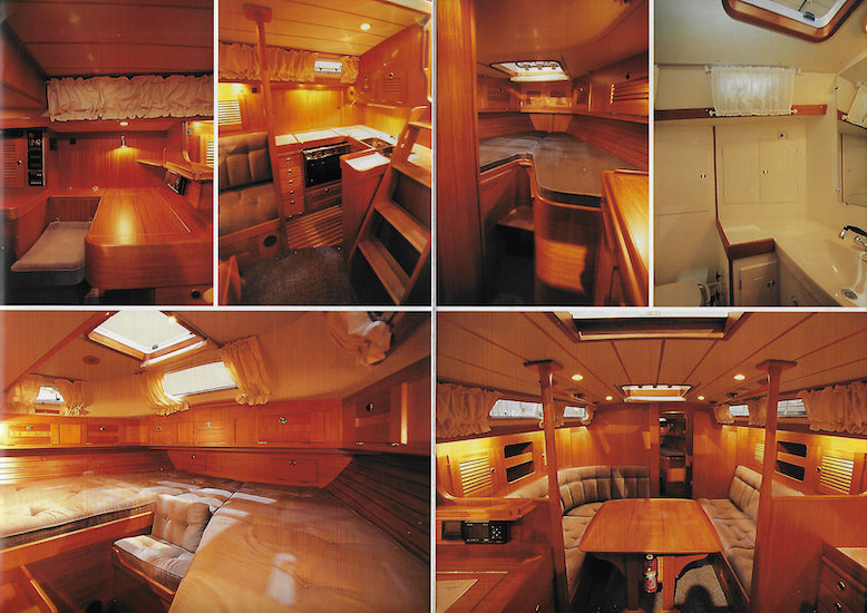 Hallberg-Rassy 39 Poster Brochure