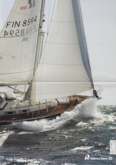 Hallberg-Rassy 36 Poster Brochure