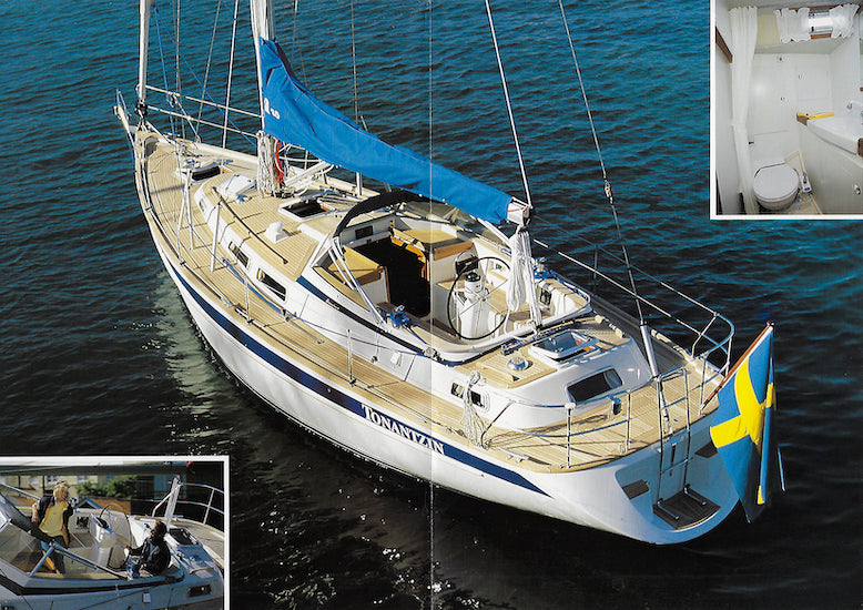 Hallberg-Rassy 36 Poster Brochure