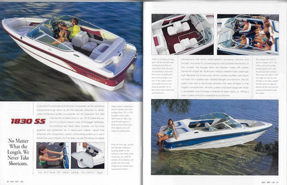 Chaparral 1995 Sportboats Brochure