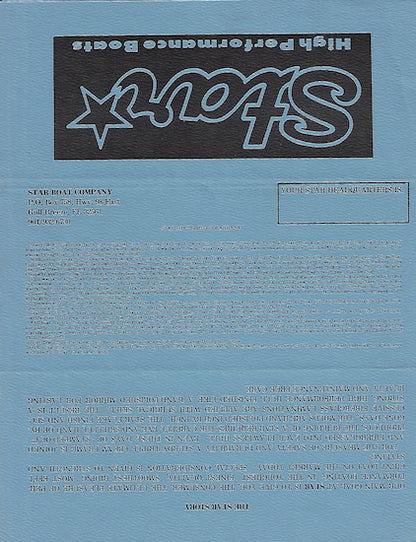 Star 1979 Brochure