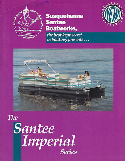 Susquehanna Santee Imperial Pontoon Boat Brochure