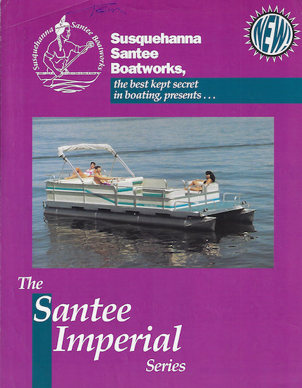 Susquehanna Santee Imperial Pontoon Boat Brochure