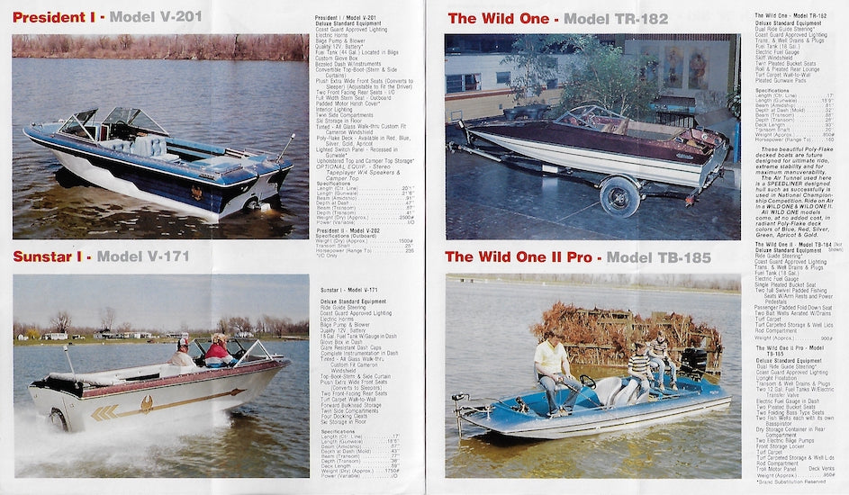Speedliner 1980s Brochure
