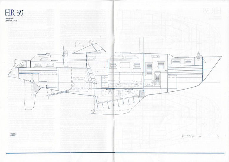 Hallberg-Rassy 39 Specification Brochure