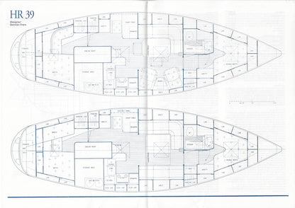 Hallberg-Rassy 39 Specification Brochure
