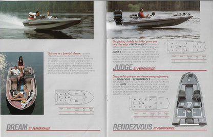 Performance Plus 1980s Bass Boat Brochure