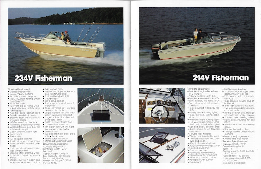 Chaparral 1984 Brochure