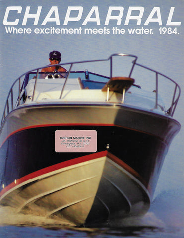 Chaparral 1984 Brochure