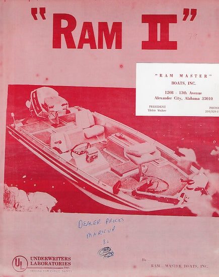 Ram Master RAM II Brochure