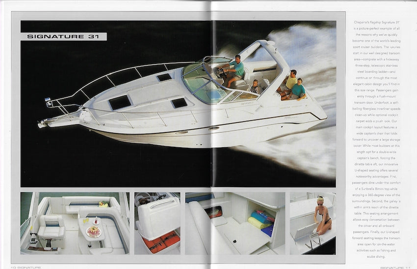 Chaparral 1996 Cruisers Brochure