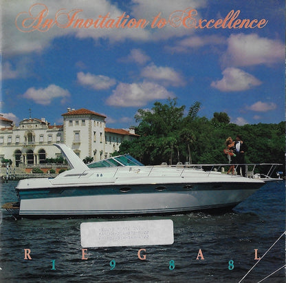 Regal 1988 Brochure
