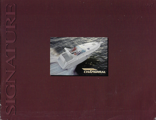 Chaparral 1997 Cruisers Brochure