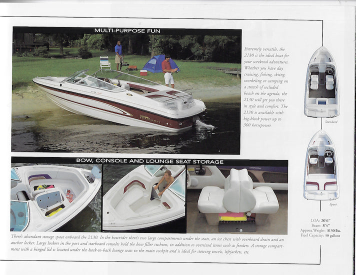 Chaparral 1997 SS Sport Boats Brochure