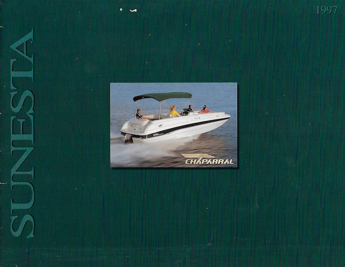 Chaparral 1997 Sunesta Brochure