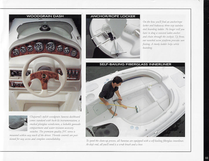 Chaparral 1997 Sunesta Brochure