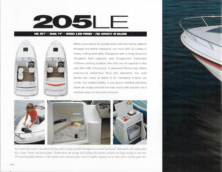 Chaparral 1998 LE Brochure