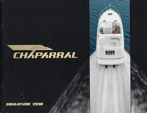 Chaparral 1998 Signature Brochure