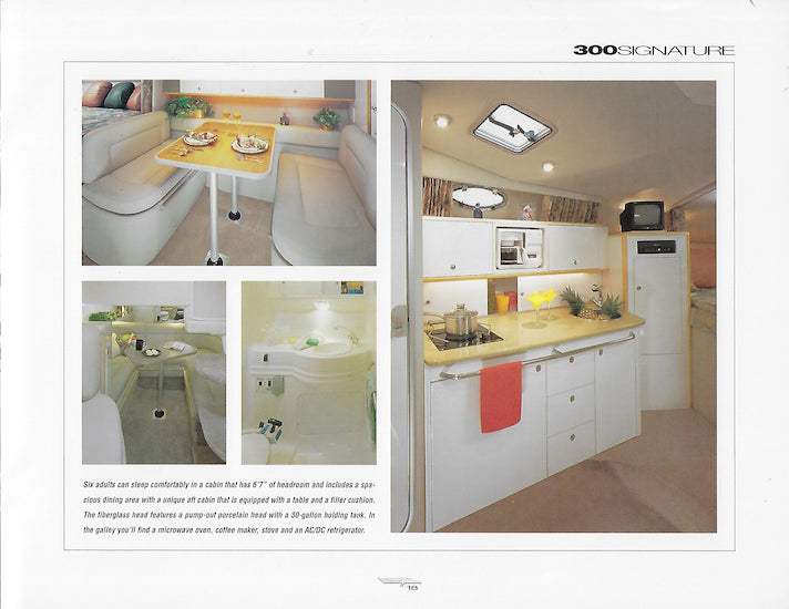 Chaparral 1999 Signature Cruisers Brochure