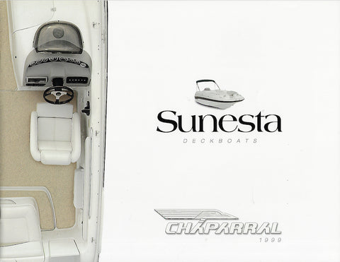 Chaparral 1999 Sunesta Deck Boats Brochure