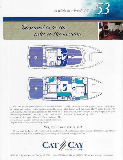 Cat Kay 53 Brochure Package