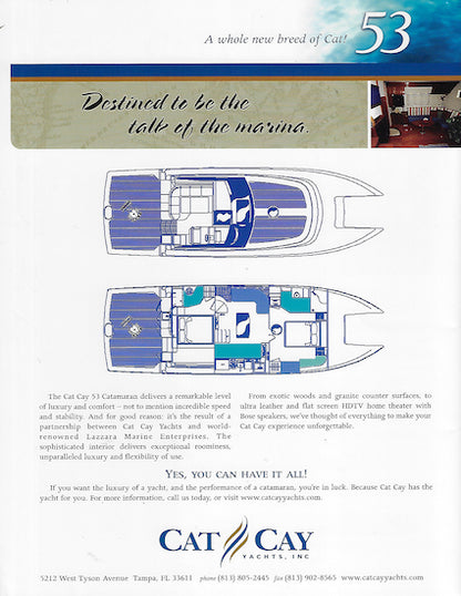 Cat Kay 53 Brochure Package