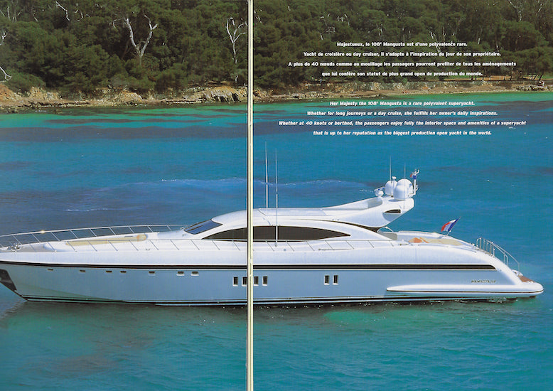 Mangusta 108 Open Brochure