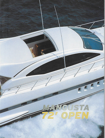 Mangusta 72 Open Brochure