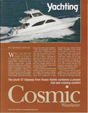 Ocean 57 Odyssey Yachting Magazine Reprint Brochure