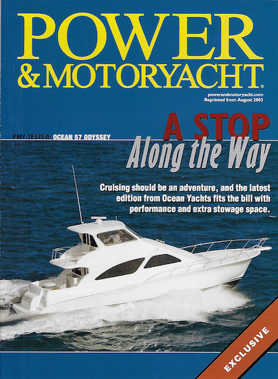 Ocean 57 Odyssey Power & Motoryacht Magazine Reprint Brochure