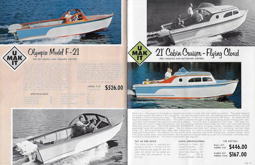 U-Mak-It Boats Brochure