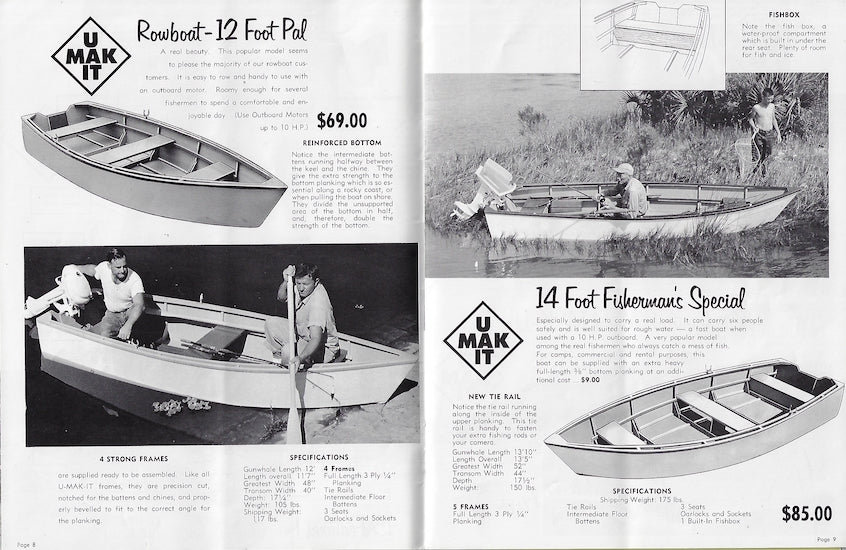 U-Mak-It Boats Brochure
