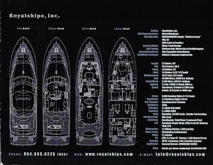 Royalships 27 Meter Brochure