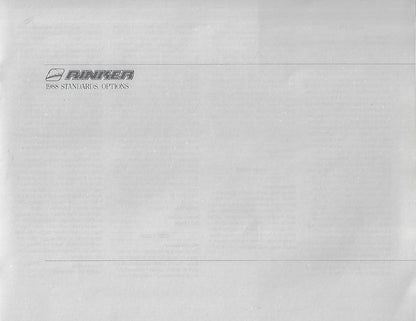 Rinker 1988 Brochure