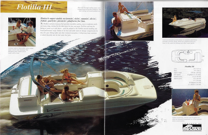 Rinker 1995 Brochure