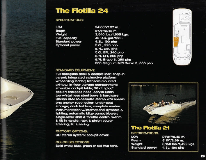 Rinker 1999 Brochure