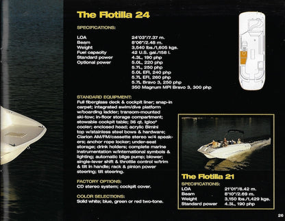Rinker 1999 Brochure