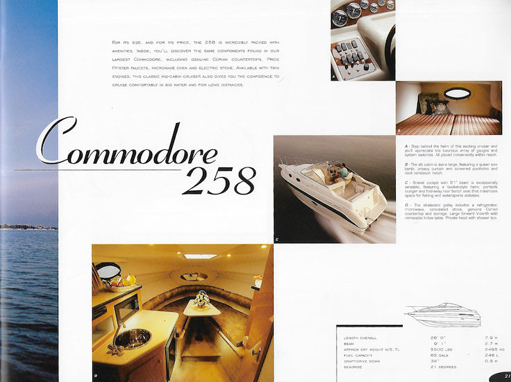 Regal 1999 Oversize Brochure
